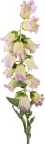 Viv! Home Luxuries Campanula - zijden bloem - lavendel - 90cm - topkwaliteit