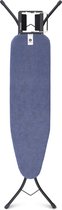 Bol.com Brabantia Strijkplank A - met Strijkerhouder - 110x30 cm - Denim Blue aanbieding
