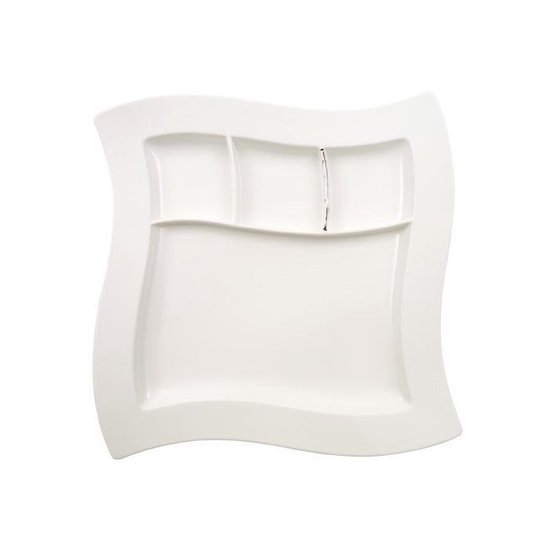 Villeroy & Boch NewWave Fonduebord - 27 x 27 cm - Wit