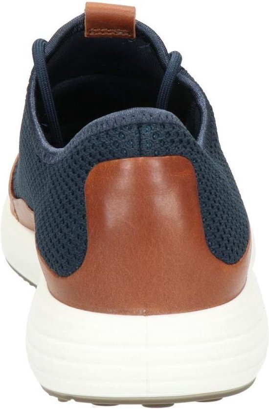 Ecco Soft 7 sneakers blauw - Maat 44 | bol.com