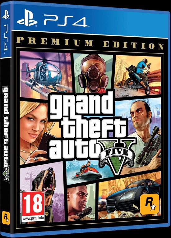 straf Vreemdeling tieners Grand Theft Auto V - Premium Edition - PS4 (Import) | Games | bol.com