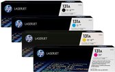 HP 131X Rainbowkit CF210X, CF211A, CF212A, CF213A (BCMY)