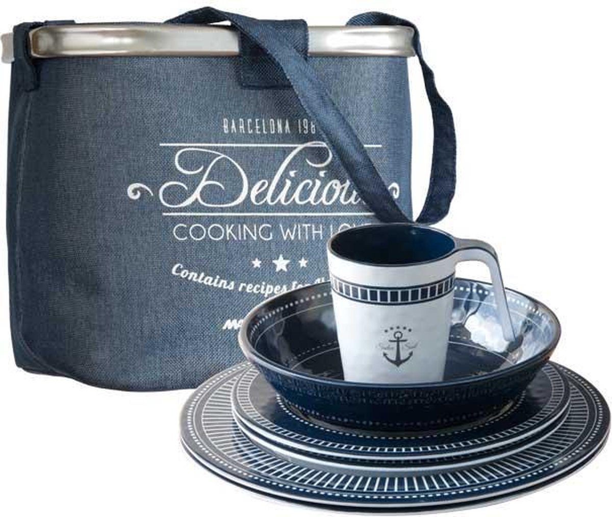 Marine Business Sailor Soul 25-delige Serviesset