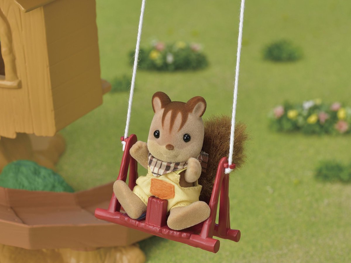 Sylvanian Families 5450 Avontuurlijke boomhut- te combineren met 5451 Blok hut — cadeau in Spellen & Speelgoed - foto 5