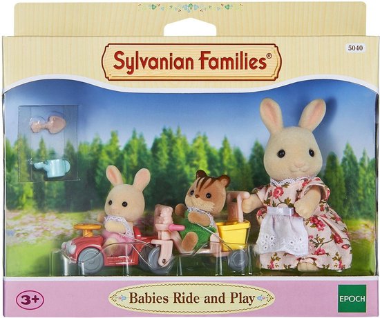 Sylvanian Families Le tricycle et mini voiture bébés