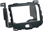 2-DIN paneel Hyundai I10 2008> Rubbertouch zwart