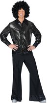 Jaren 80 & 90 Kostuum | Cartouche Disco Shirt Man | Maat 48-50 | Carnavalskleding | Verkleedkleding