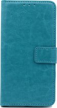 Huawei P20 Pro Hoesje - Portemonnee Book Case - Kaarthouder & Magneetlipje - Turquoise