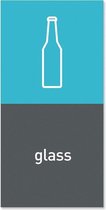 Afvalemmer Marker Magnetisch - Glass- Grijs - Simplehuman