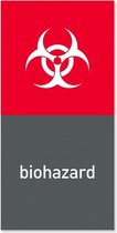 Afvalemmer Marker Magnetisch - Biohazard - Grijs - Simplehuman