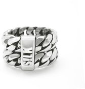 SILK Jewellery - Zilveren Ring 107 - VISHNU 16