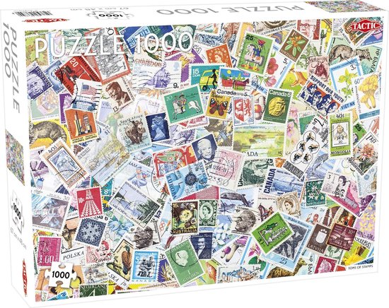 Puzzel Lovers' Special: Tons of Stamps - 1000 stukjes