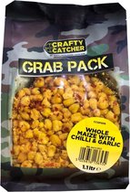 Crafty Catcher Whole Maize, Chilli & Garlic - Prepared Particles 1.1L - Grab Pack - Multicolor