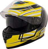 Zamp FR-4 ECE22.05 / DOT Helmet Matte Yellow Graphic Medium