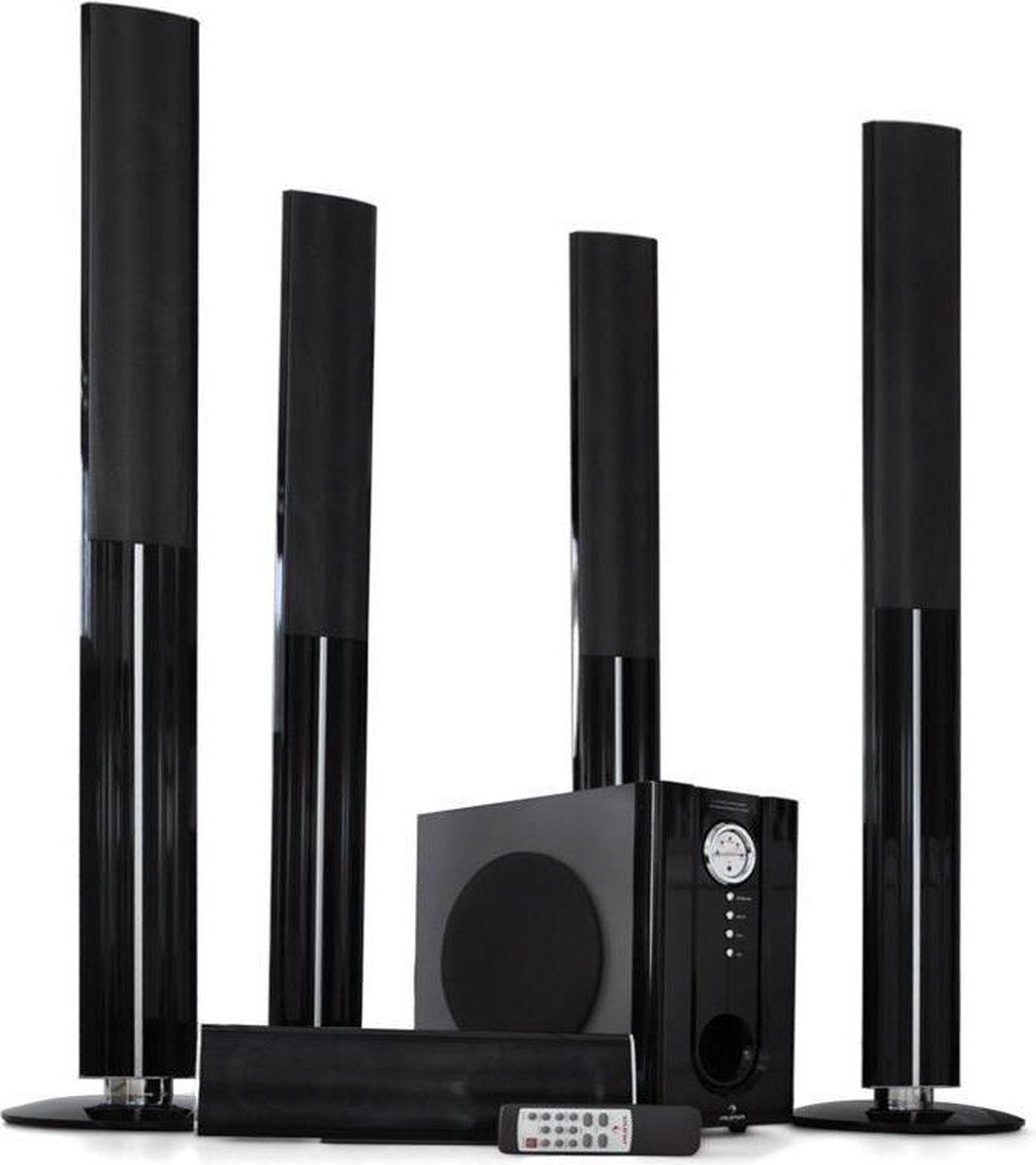 Auna 5.1- Draadloze Home Cinema Surround speaker set 1200 Watt | bol