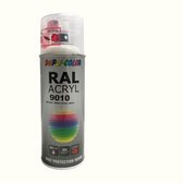 Dupli Color Ral 9010 Zuiver Wit Spuitbus verf / Spray paint 400ml
