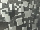 Anti-inkijk 68 x 300 cm raamfolie met schuine vakjes