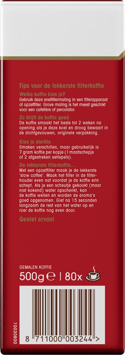 Douwe Egberts Aroma Rood Filterkoffie thumbnail 3