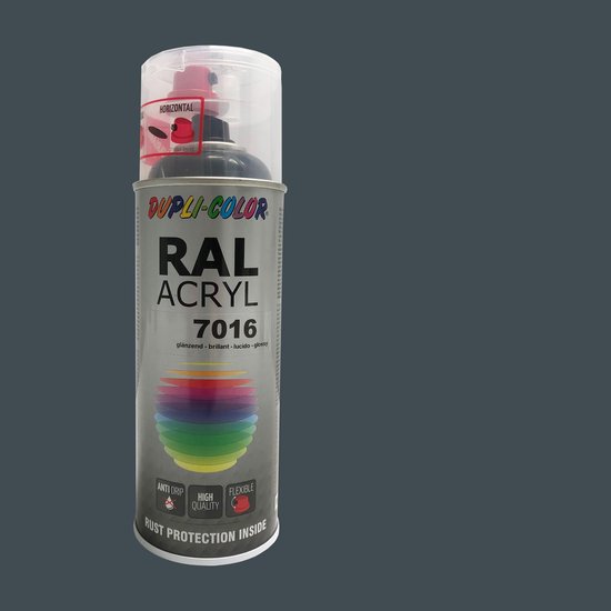 Attent Tanzania Voorwoord Dupli Color Ral 7016 Antracietgrijs Spuitbus verf / Spray paint 400ml |  bol.com