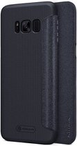 Nillkin - Samsung Galaxy S8 Hoesje - Leather Case Sparkle Series Zwart