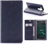 LG V10 Blue Moon Wallet Case Donker Blauw