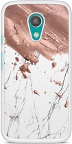 Motorola Moto G 2014 hoesje - Marble splash