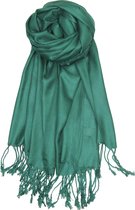 Fako Fashion® - Pashmina Sjaal - Lichte Shawl - 175x75cm - Groen
