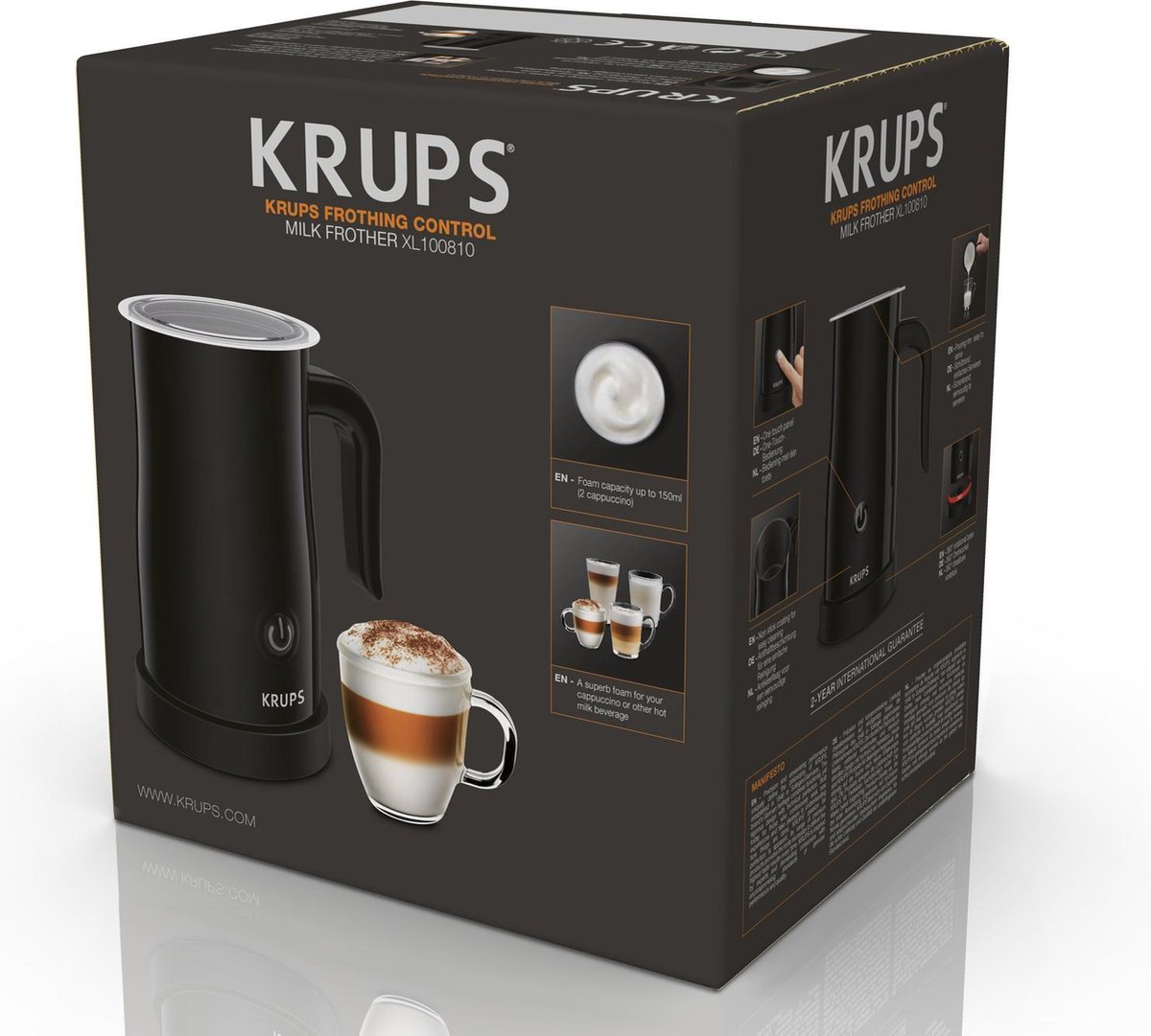 | Krups Frotter Control Xl1008 Melkopschuimer Krups XL1008 Frotter Control Melkopschuimer kopen? shop bij