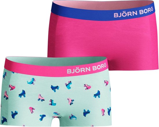 Bjorn Borg LA Skates meisjes ondergoed - 2pack - multi - maat 170 | bol.com