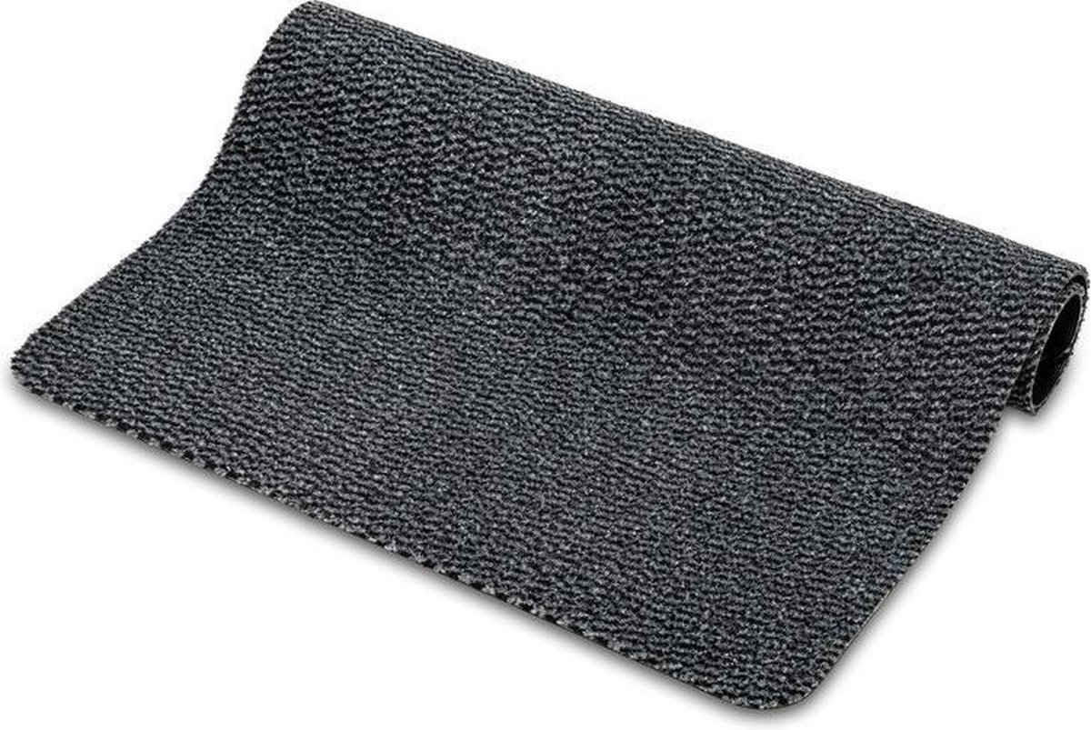Fortuna Ribmat - 80x50cm - Grijs - Deurmat voor binnen