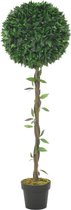 Kunstplant met pot laurierboom 130 cm groen