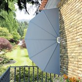 Zijluifel inklapbaar 160 cm grijs