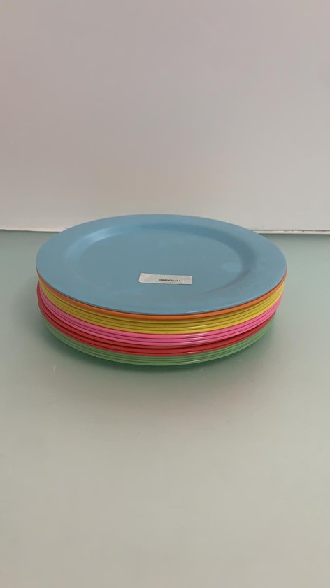 17 leuke plastic borden met verschillende kleuren bol.com