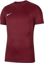 Nike Park VII SS Sportshirt - Maat XL  - Mannen - bordeaux rood