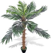 Kunstplant kokospalm in pot 140 cm