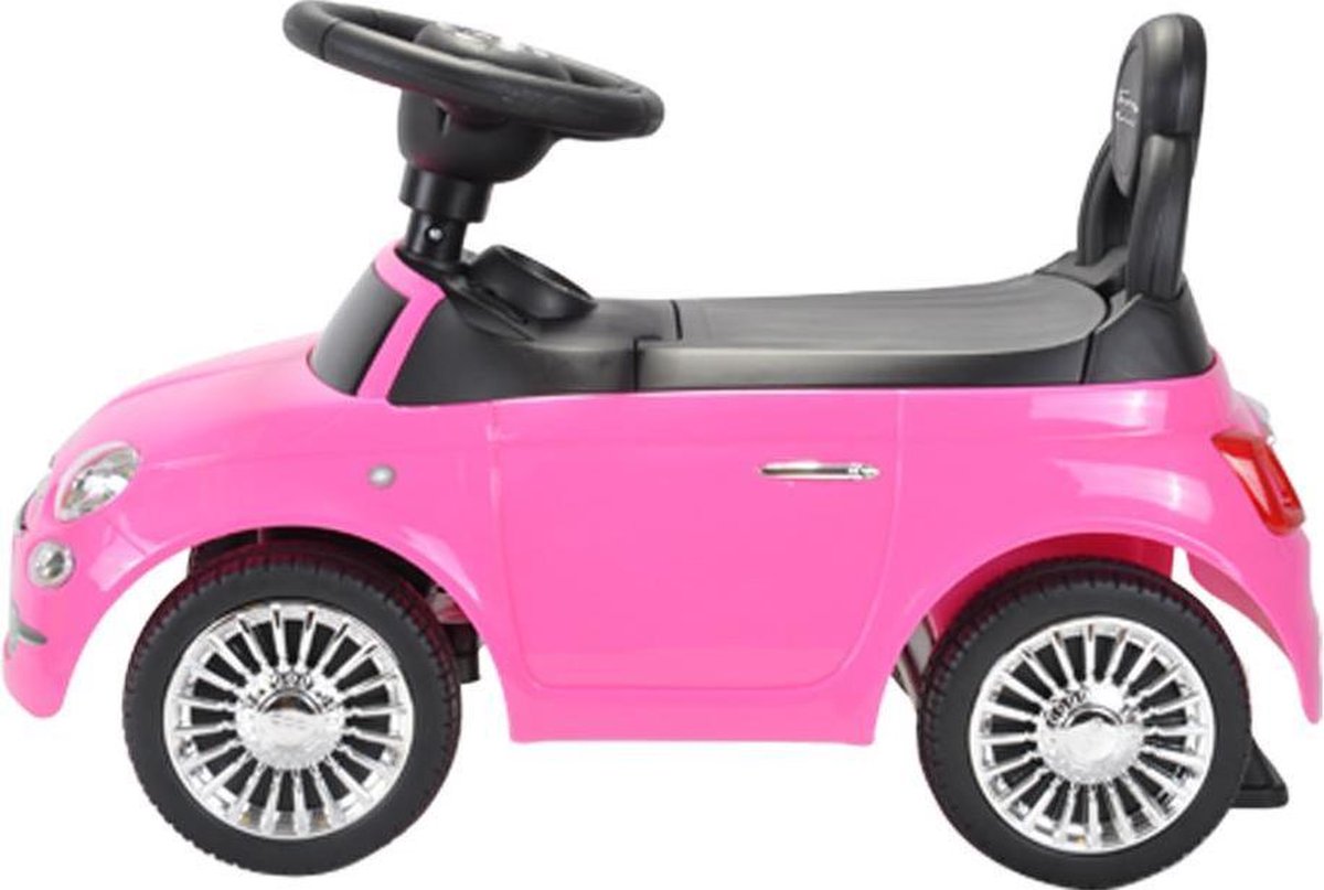 Loopauto Fiat 500 roze