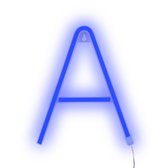 Neon LED Letter Blauw Blue A