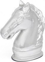 Zilverstad Spaarpot Paard, zilver kleur