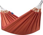 Potenza® COLOMBIAANSE hangmat - 2 persoons - EXTRA STEVIG - UV bestendig katoen - Rood - Medelin