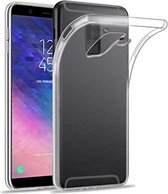 FONU Siliconen Backcase Hoesje Samsung Galaxy A6+ 2018 (SM-A605) - Transparant