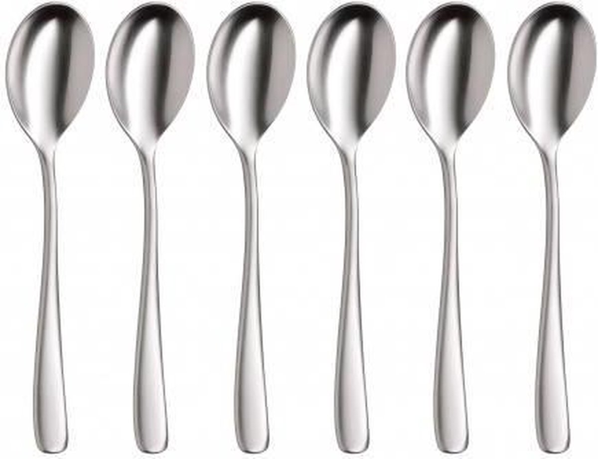 WMF Vision espressolepel Roestvrijstaal 6 stuk(s)