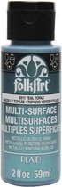 Multi-surface Acrylverf - 6311 Teal Topaz - Folkart - 59 ml