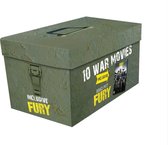 10 oorlogsfilms in deze spciale WAR Box, o.a. Fury met Brad Pitt