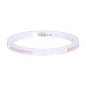 Ceramic pink shell - iXXXi - Vulring 2 mm 20 / Wit