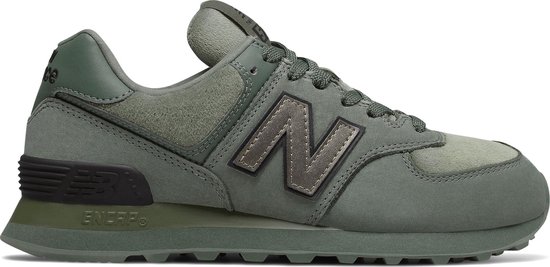 New Balance WL574 B Dames Sneakers - Green - Maat 40.5 | bol.com