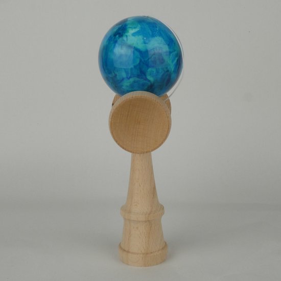 Marble Kendama Blauw