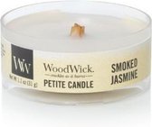 WoodWick Geurkaars Large Smoked Jasmine - 18 cm / ø 10 cm