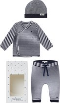 Noppies Cadeauset (3delig) Broek NOLA Shirt SOLY en Mutsje - Maat 62