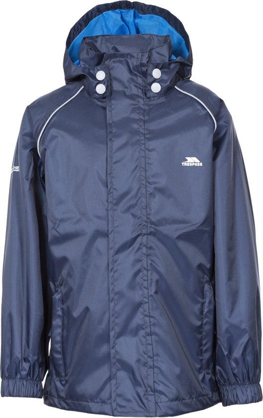 Trespass Childrens/Kids Neely II Waterproof Jacket (Navy)