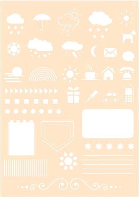 Joy!Crafts • Embosstencil polybesa journaling